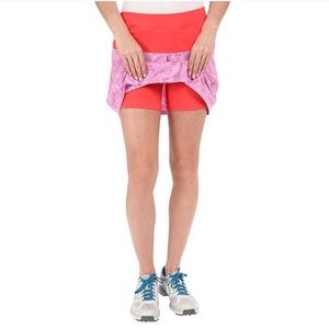 ADIDAS Coral Purple Tour Golf Skort